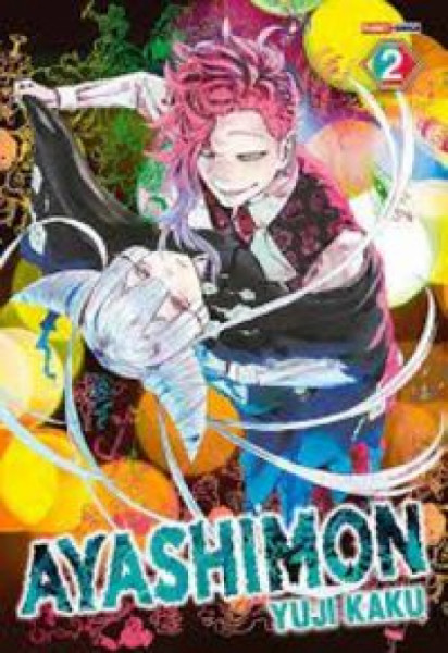 Capa de Ayashimon - Yuji Kaku