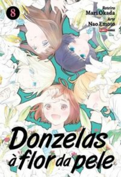 Capa de Donzelas à flor da pele volume 8 - Mari Okada