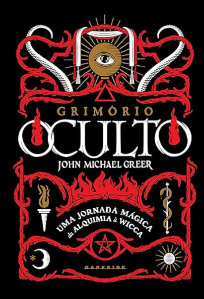 Capa de Grimório oculto - John Michael Greer