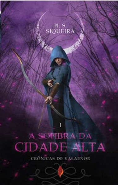 Capa de A sombra da cidade alta - M. S. Siqueira