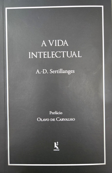 Capa de A vida intelectual - Antonin-Dalmace Sertillanges