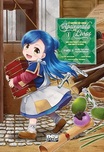 Capa de O sonho de uma apaixonada por livros - Miya Kazuki