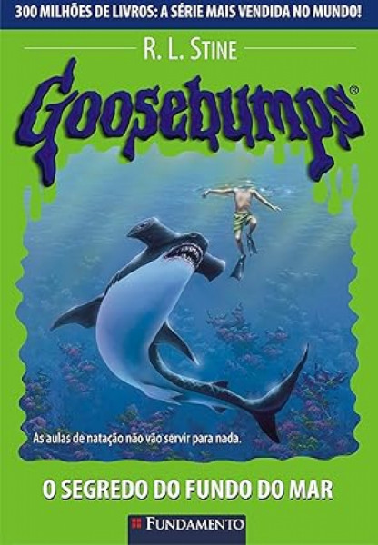 Capa de O segredo do fundo do mar - R. L. Stine