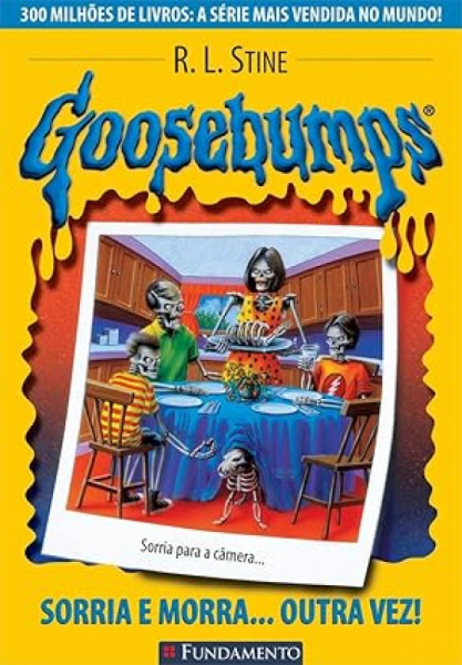 Capa de Sorria e morra... Outra vez! - R. L. Stine