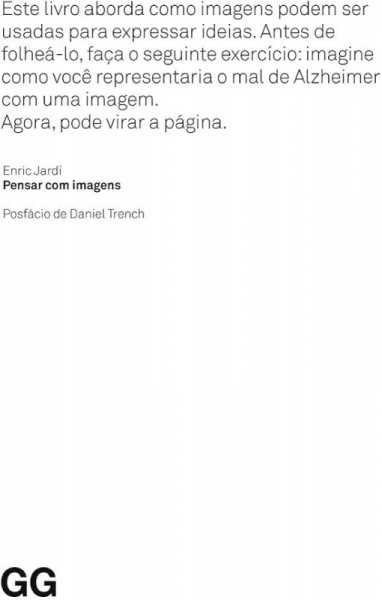 Capa de Pensar com imagens - Enric Jardí