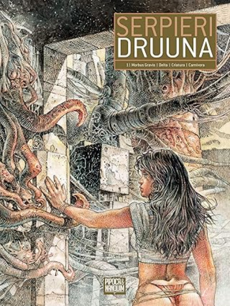 Capa de Druuna volume 1 - Paolo Serpieri 