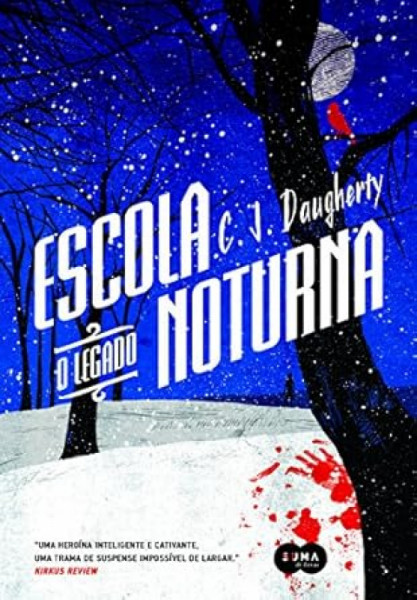 Capa de Escola noturna - C. J. Daugherty