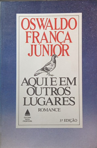 Capa de Aqui e em outros lugares - Oswaldo França Júnior