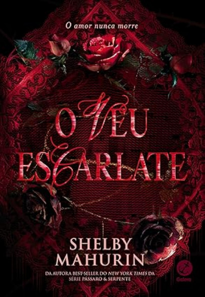 Capa de O véu escarlate - Shelby Mahurin