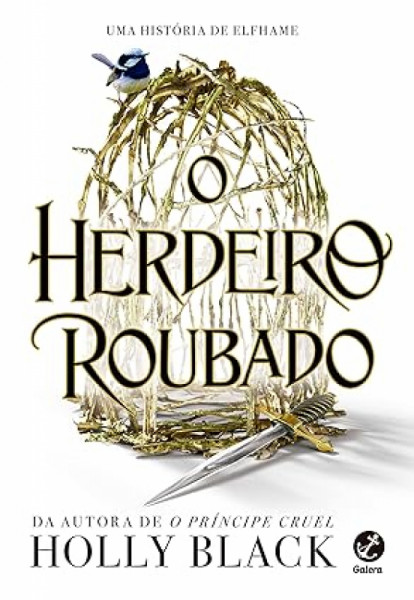 Capa de O herdeiro roubado - Holly Black