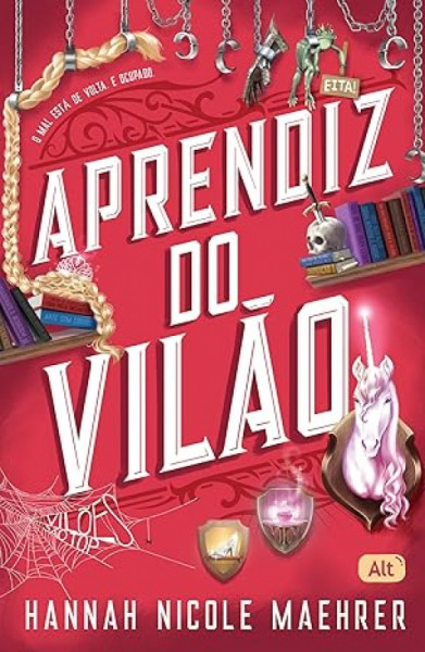 Capa de Aprendiz do vilão - Hannah Nicole Maehrer