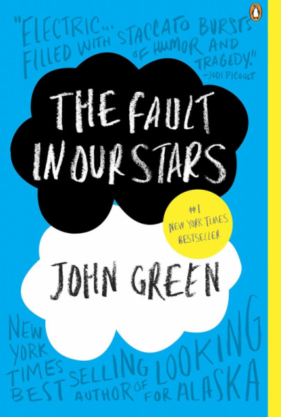 Capa de The fault in our stars - John Green