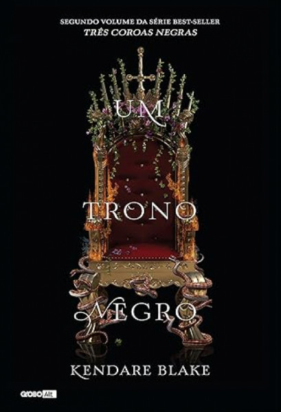 Capa de Um trono negro - Kendare Blake