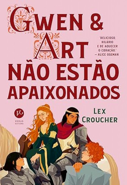 Capa de Gwen e Art não estão apaixonados - Lex Croucher