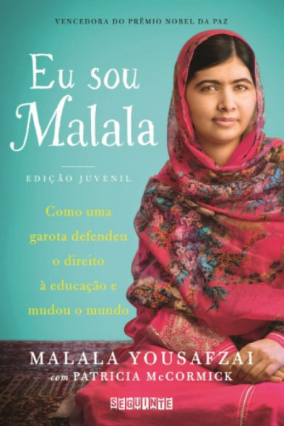 Capa de EU SOU MALALA - MALALA YOUSAFZAI - com Patricia McCormick