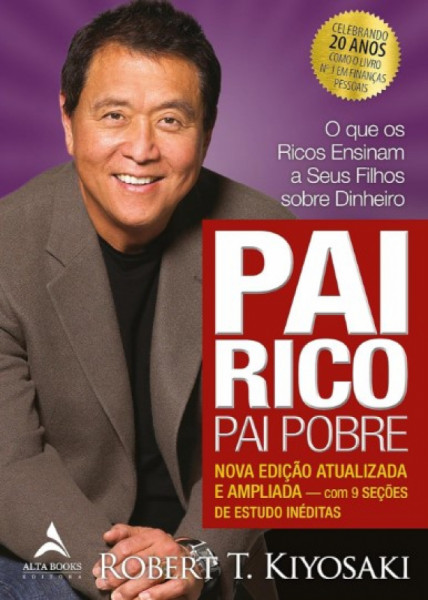 Capa de PAI RICO, PAI POBRE - ROBERT T. KIYOSAKI