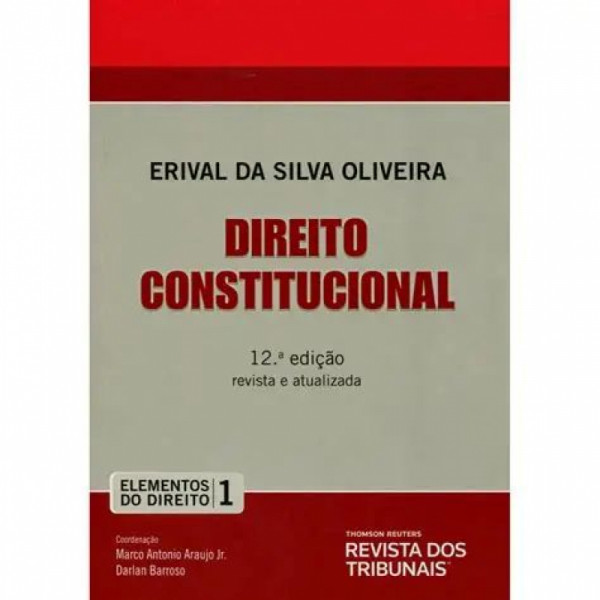 Capa de DIREITO CONSTITUCIONAL - ERIVAL DA SILVA OLIVEIRA