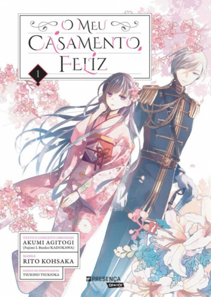 Capa de Meu casamento feliz - Akumi Agitogi; Rito Kohsaka