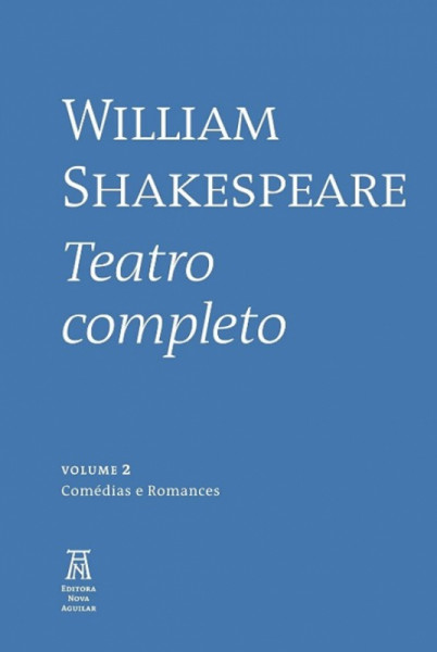 Capa de Obra completa volume II - William Shakespeare