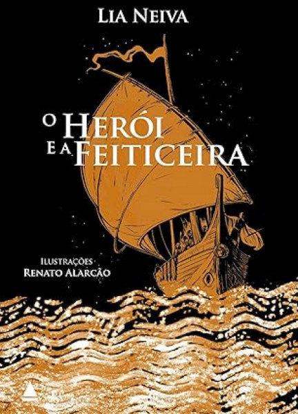 Capa de O herói e a feiticeira - Lia Neiva