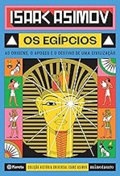Capa de Os egípcios - Isaac Asimov