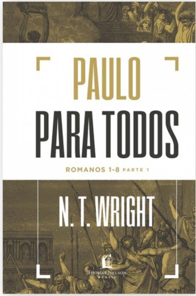 Capa de ROMANOS 1-8 PARTE 1 - N. T. WRIGHT