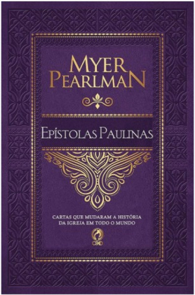 Capa de Epístolas paulinas - Myer Pearlman