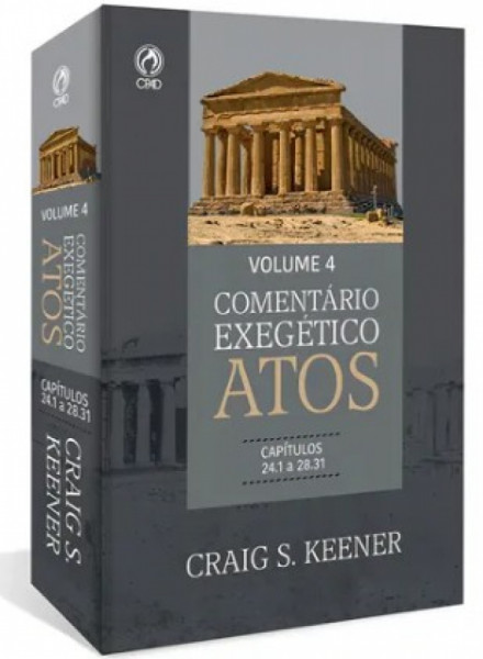 Capa de COMENTÁRIO EXEGÉTICO ATOS - VOLUME 4 - CRAIG S. KEENER