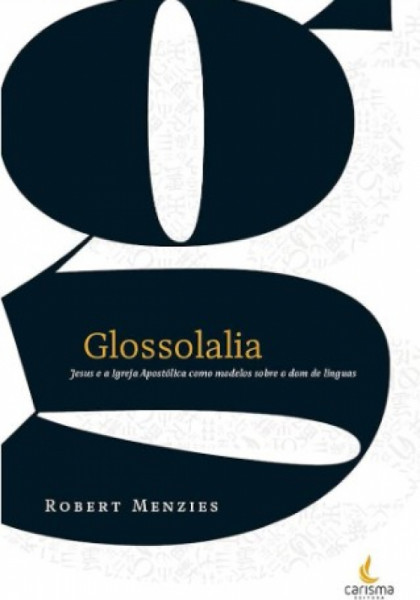 Capa de GLOSSOLALIA - ROBERT MENZIES