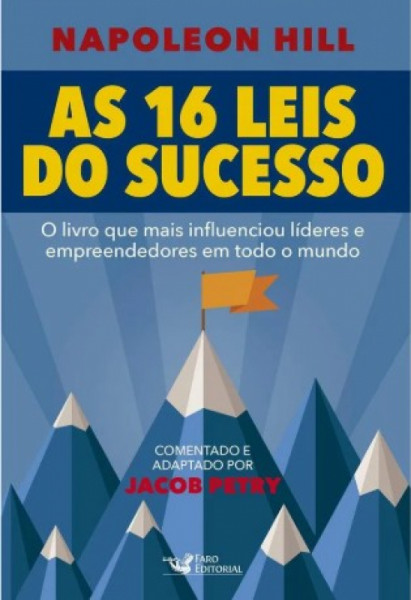 Capa de AS 16 LEIS DO SUCESSO - NAPOLEON HILL