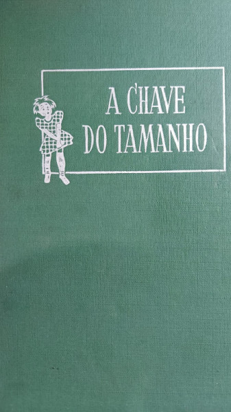 Capa de A Chave do Tamanho - Monteiro Lobato