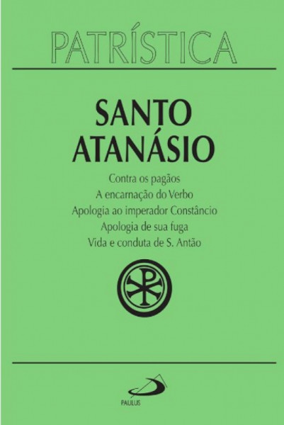 Capa de SANTO ATANÁSIO - ATANÁSIO