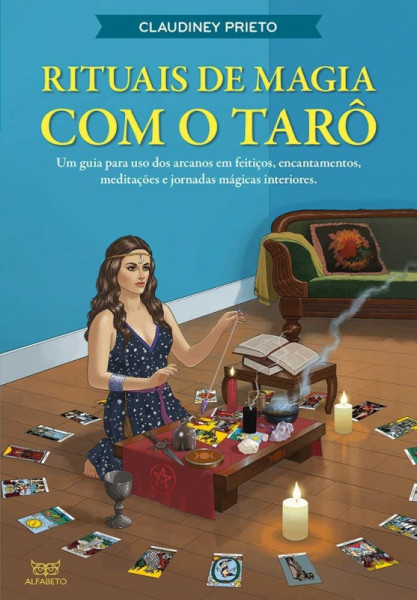 Capa de Rituais de Magia com o Tarô - Claudiney Prieto