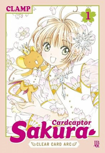 Capa de Cardcaptor Sakura volume 1 - C.L.A.M.P.