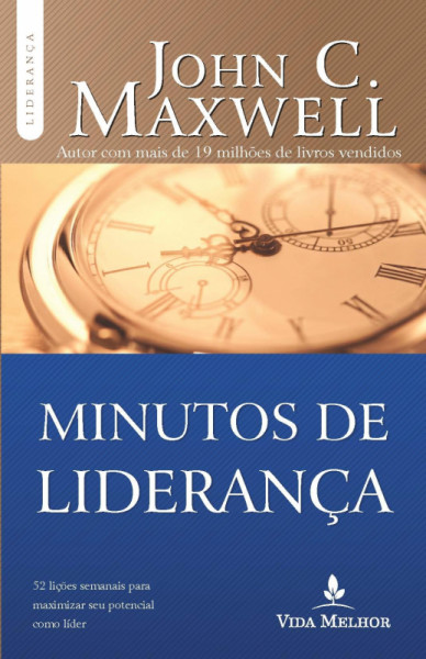 Capa de Minutos de Liderança - John C. Maxwell