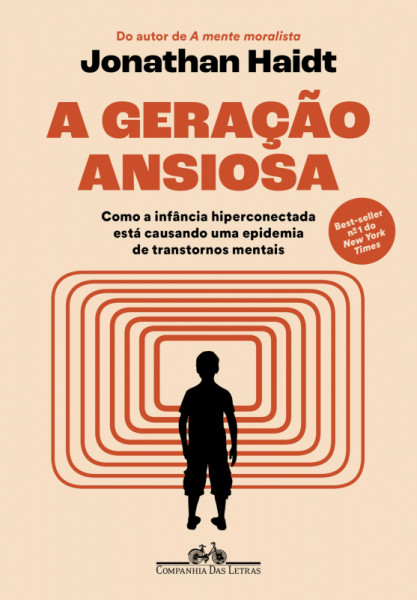 Capa de Geração anciosa - Jonathan Haidt