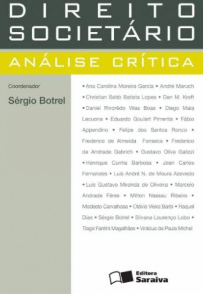 Capa de DIREITO SOCIETÁRIO - SERGIO BOTREL