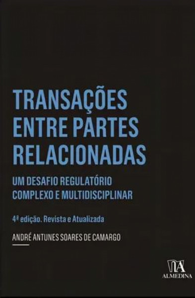 Capa de TRANSAÇÕES ENTRE PARTES RELACIONADAS - ANDRE ANTUNES SOARES DE CAMARGO