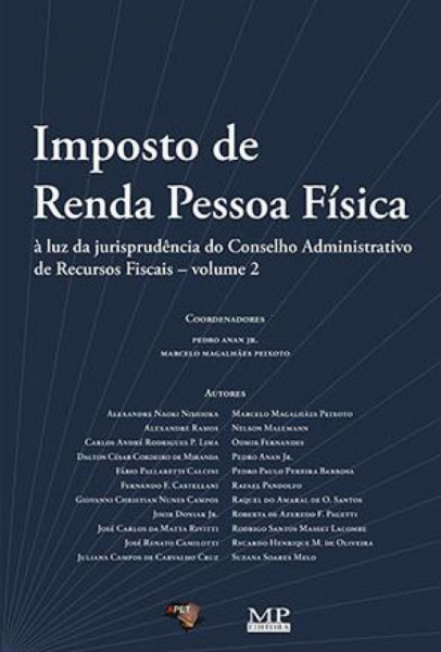 Capa de IMPOSTO DE RENDA PESSOA FÍSICA - PEDRO ANAN JR - MARCELO MAGALHAES PEIXOTO
