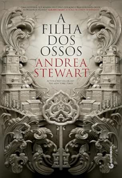 Capa de A filha dos ossos - Andrea Stewart