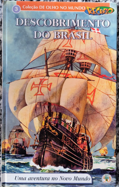 Capa de Descobrimento do Brasil - Elvira de Oliveira