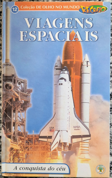 Capa de Viagens Espaciais - Elvira de Oliveira