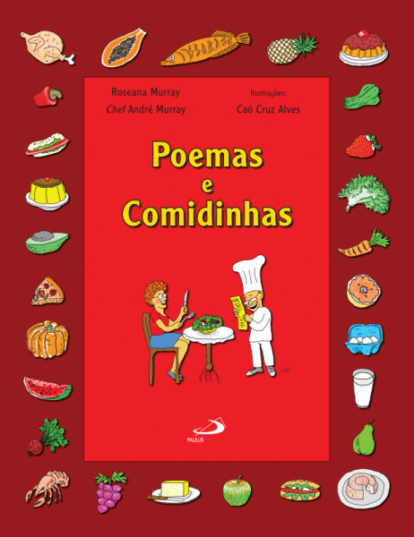 Capa de Poemas e comidinhas - Roseana Murray
