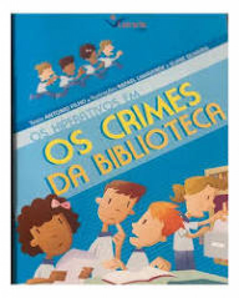 Capa de Os hiperativos em os crimes da biblioteca - Damasceno Filho, Antônio