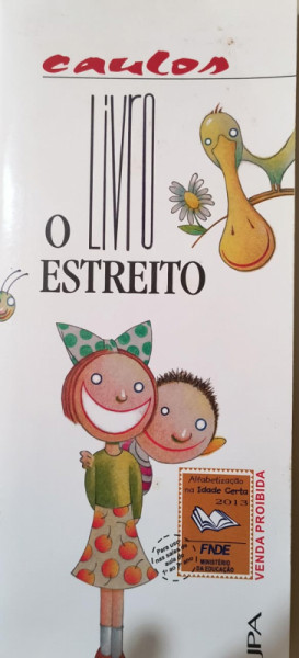 Capa de O Livro Estreito - Ana Martins Bergin