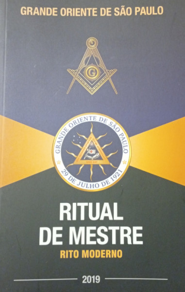 Capa de Ritual de Mestre - Rito Moderno - GOSP - GOSP