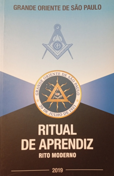 Capa de Ritual de Aprendiz - Rito Moderno - GOSP - GOSP